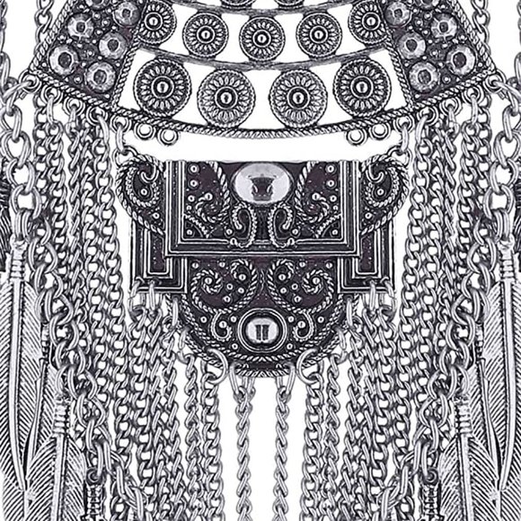 Free People ⭐️ Grand Silver Necklace! - Picture 5 of 6